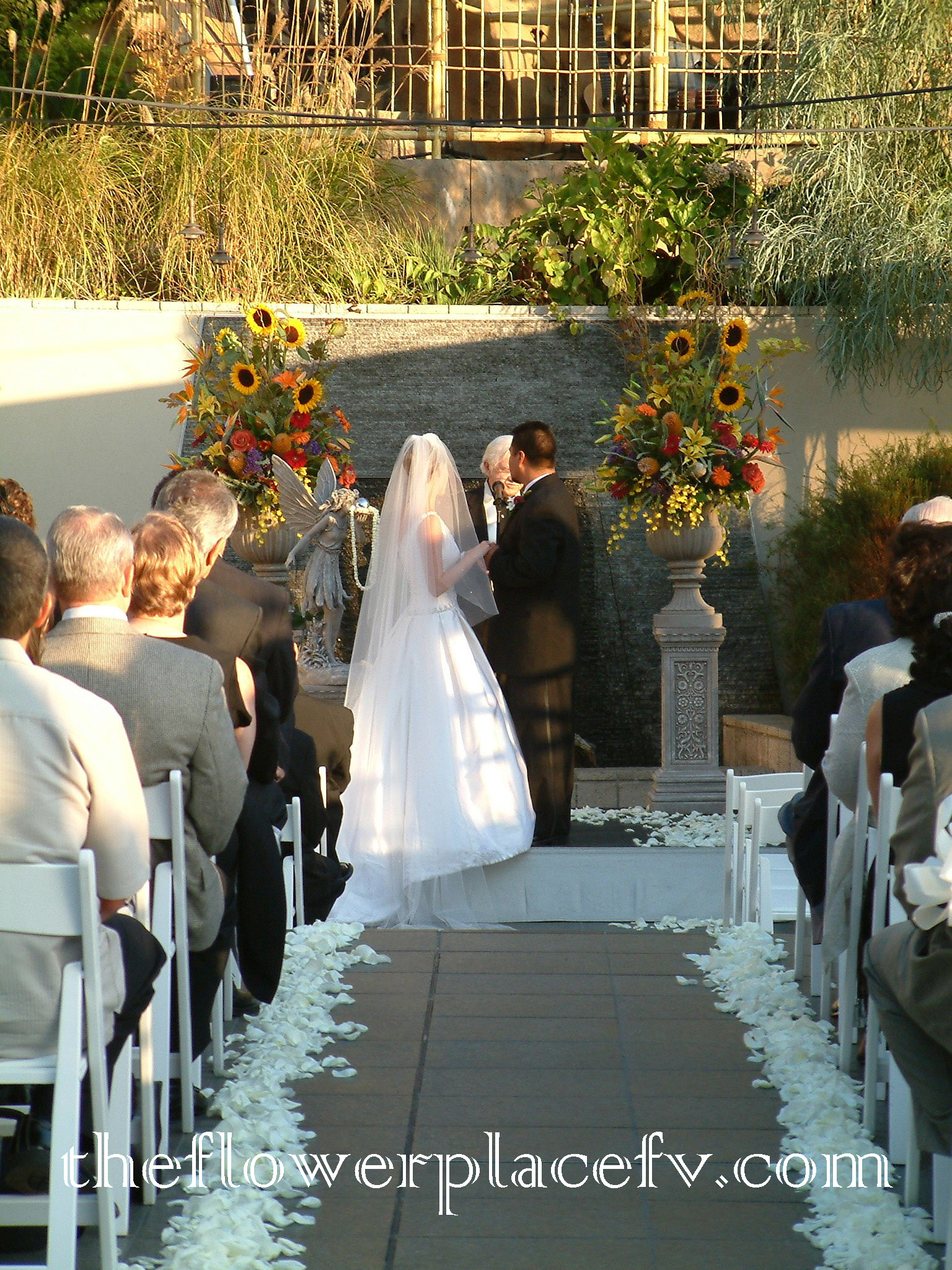 Outside Ceremony on the Patio