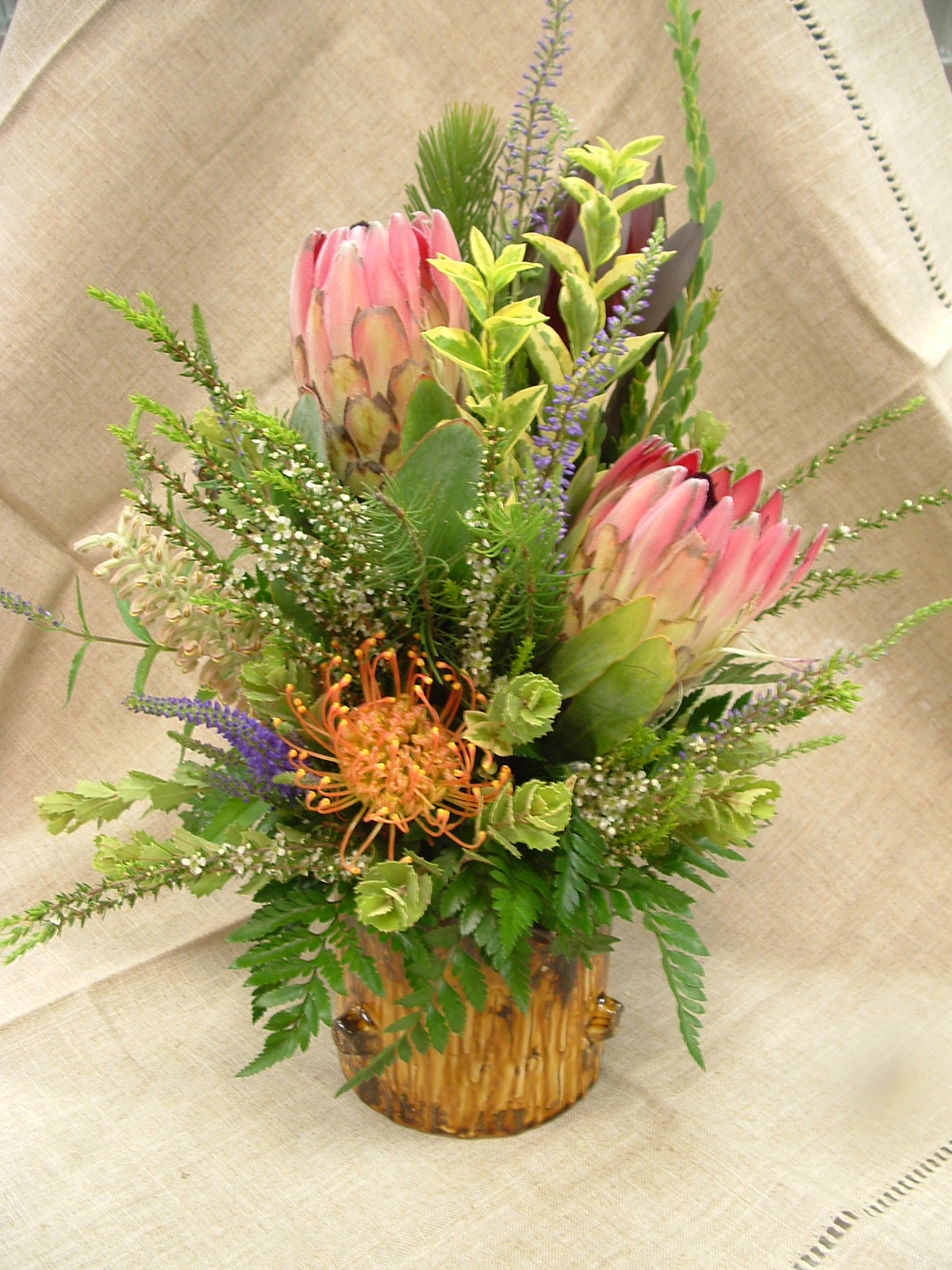 Protea arrangement