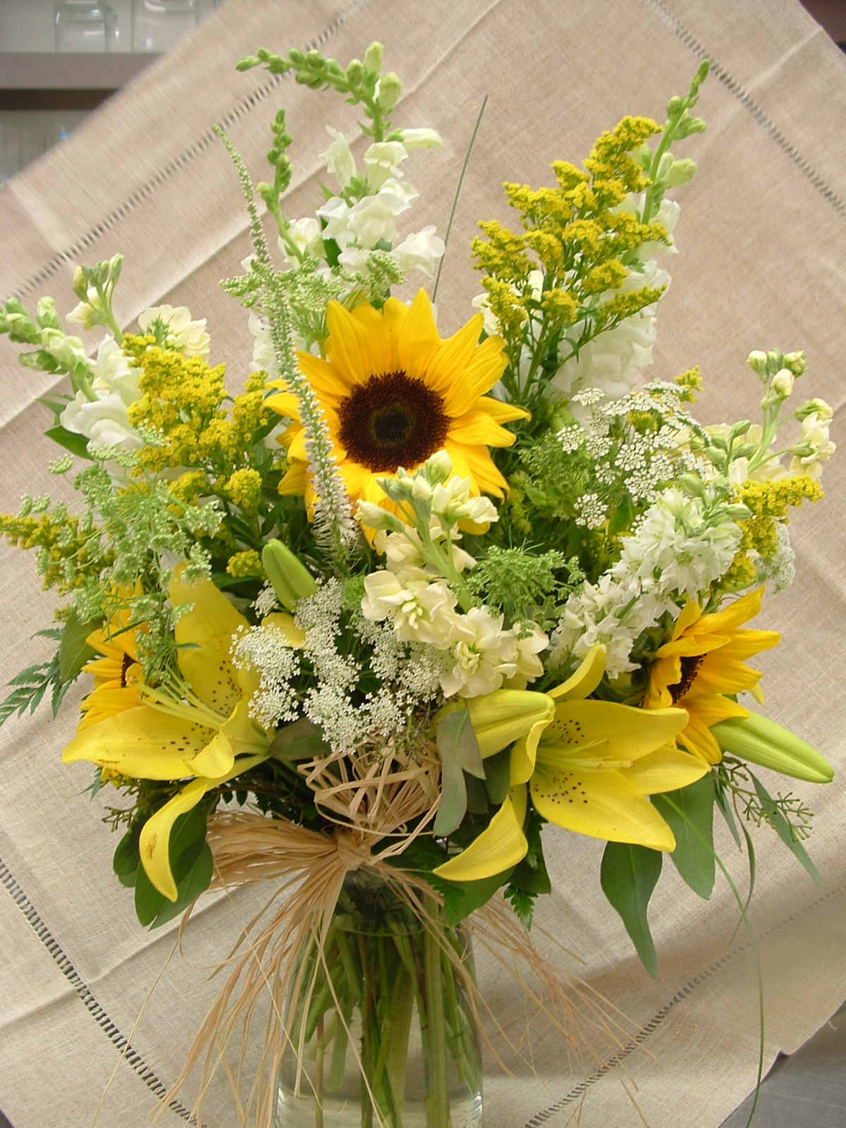 sunny yellow arrangment