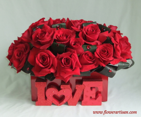 Valentine Floral Arrangement