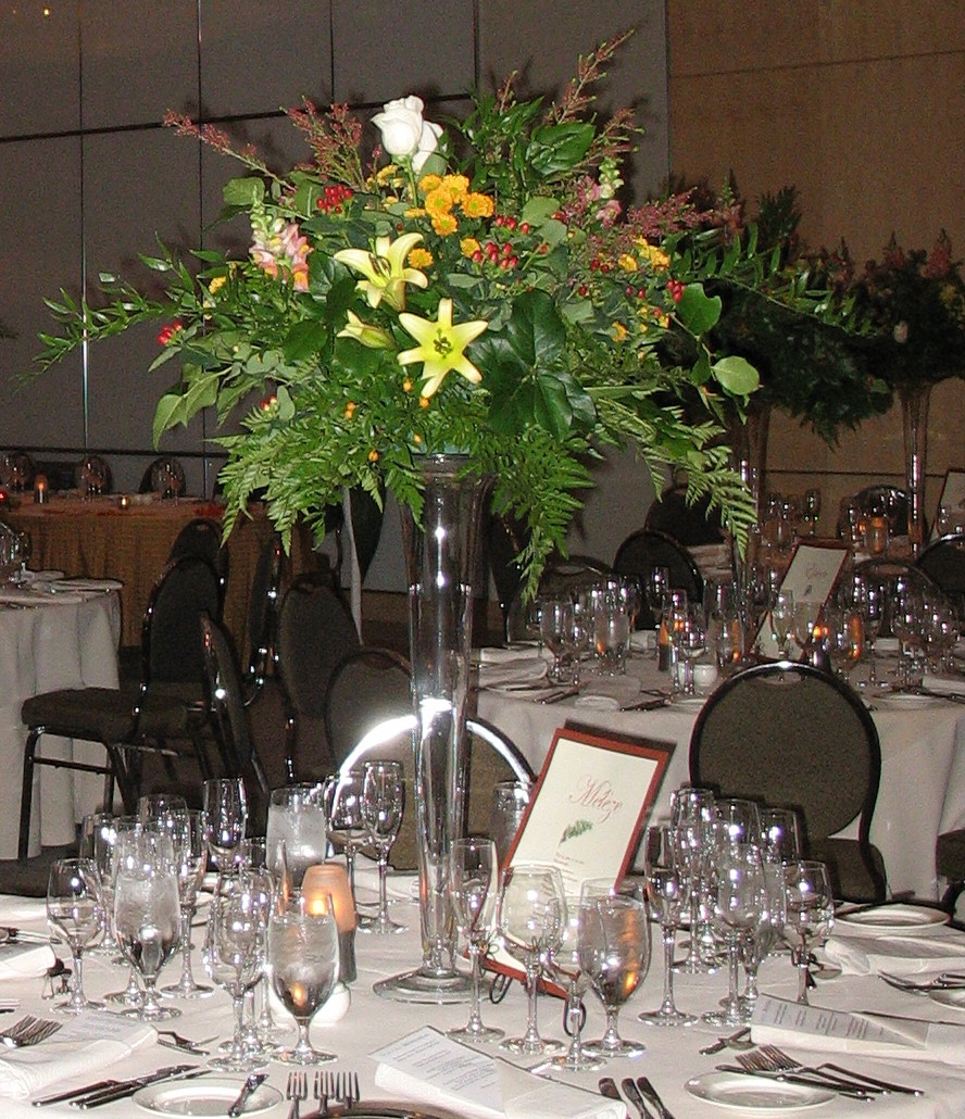 wedding centerpiece