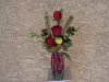 cranberry trio vase - broomall flower delivery PA.jpg