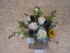 Happy Holidays in Blues & Yellows - flower delivery Broomall PA 19008.jpg