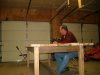 Joe's workshop with Mark sitting at his table - November 4, 2007 003.JPG