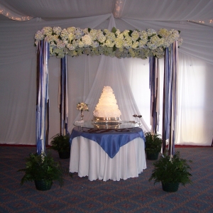 Hydrangea Cake Decor'