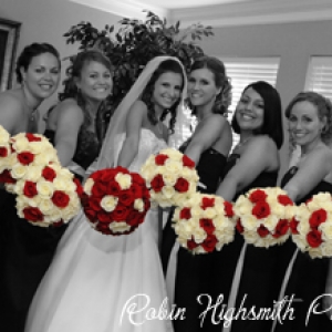 Red and white rose extravaganza