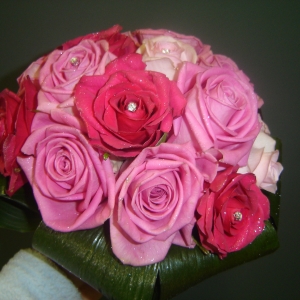 pink rose dome