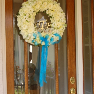 Wreath for an engagement party