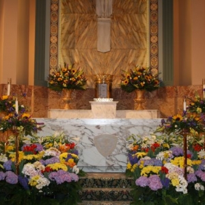 Easter Flowers for Saint Denis Church by Belvedere Flowers