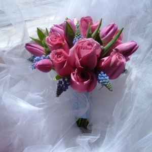 Bridal portrait bouquet