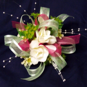 Freesia Wrist Corsage