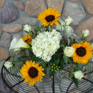 June wedding centerpieces