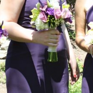 Bridesmaids flowers for Wynnewood PA wedding