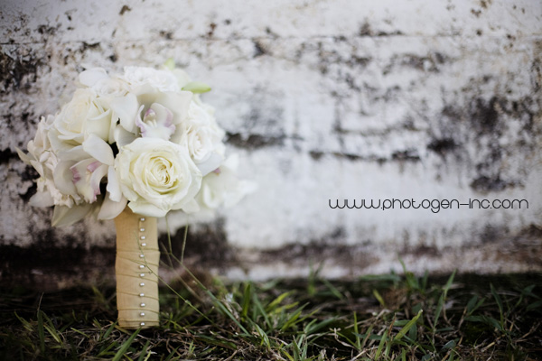 Bridesmaids White Bouquet