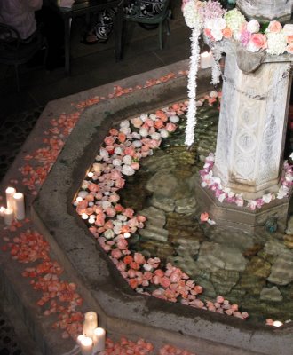 Decorated Stone Fountain