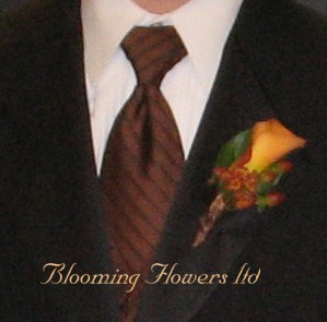 Fall Boutonniere