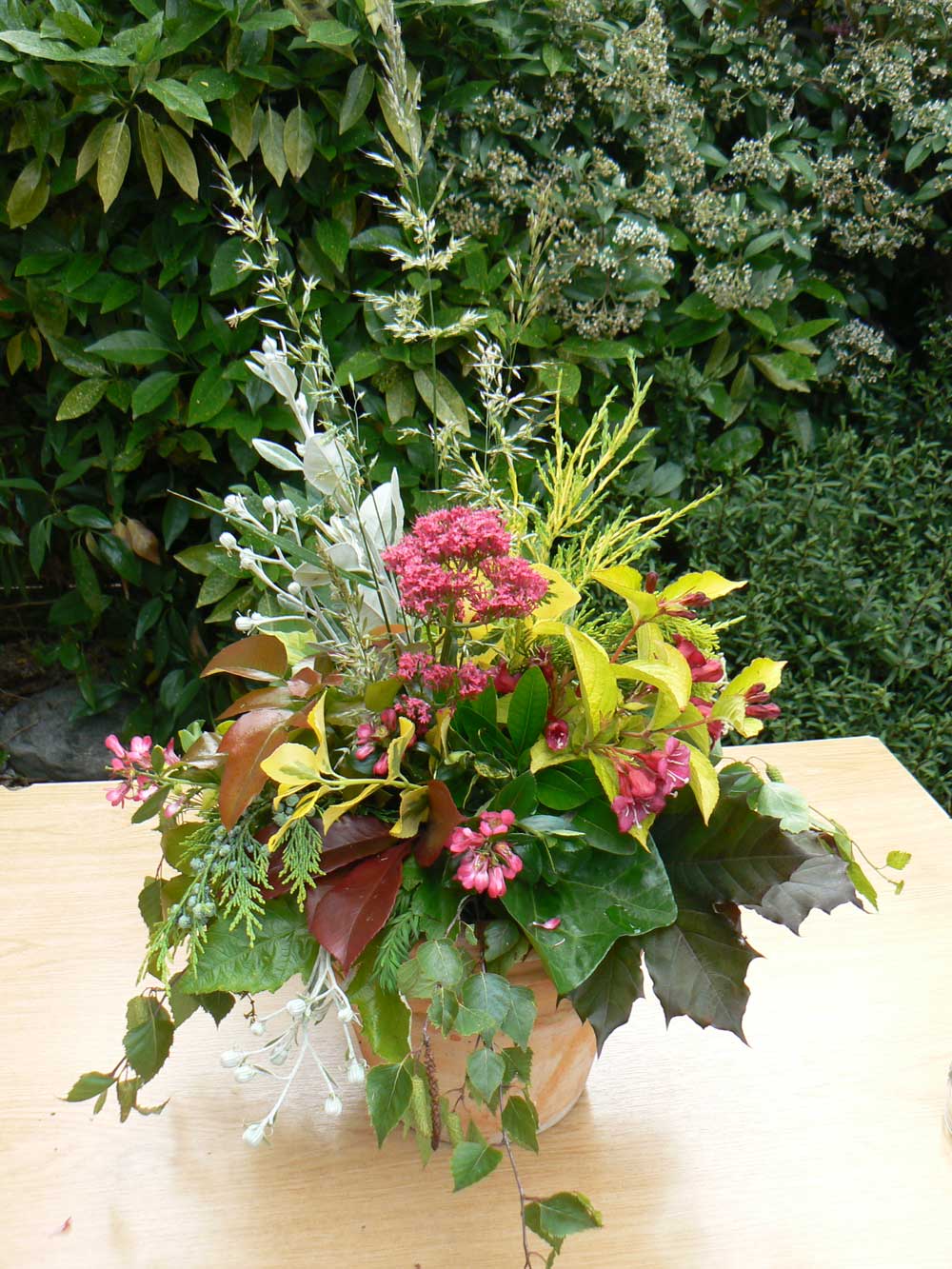 Garden Arrangment " Summer Greens" - Foliages