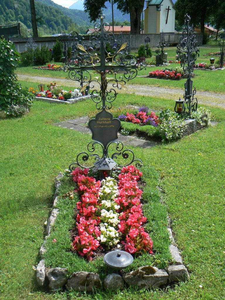 Graves in Bloom in Southern Germany