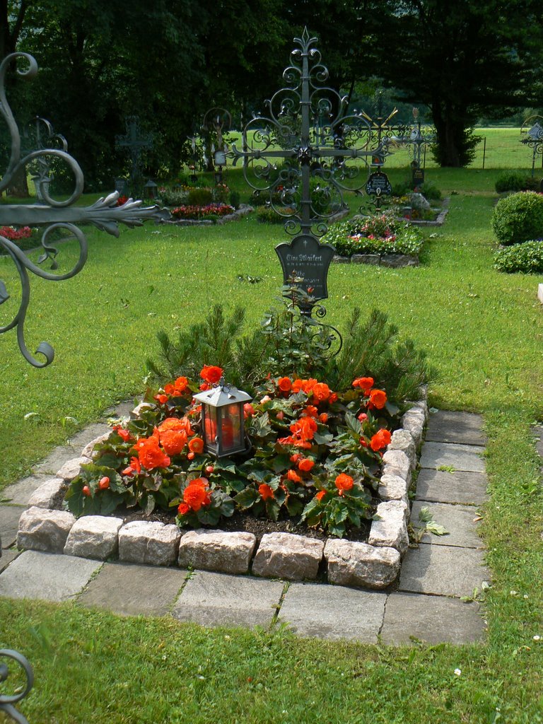 Graves in Bloom in Southern Germany