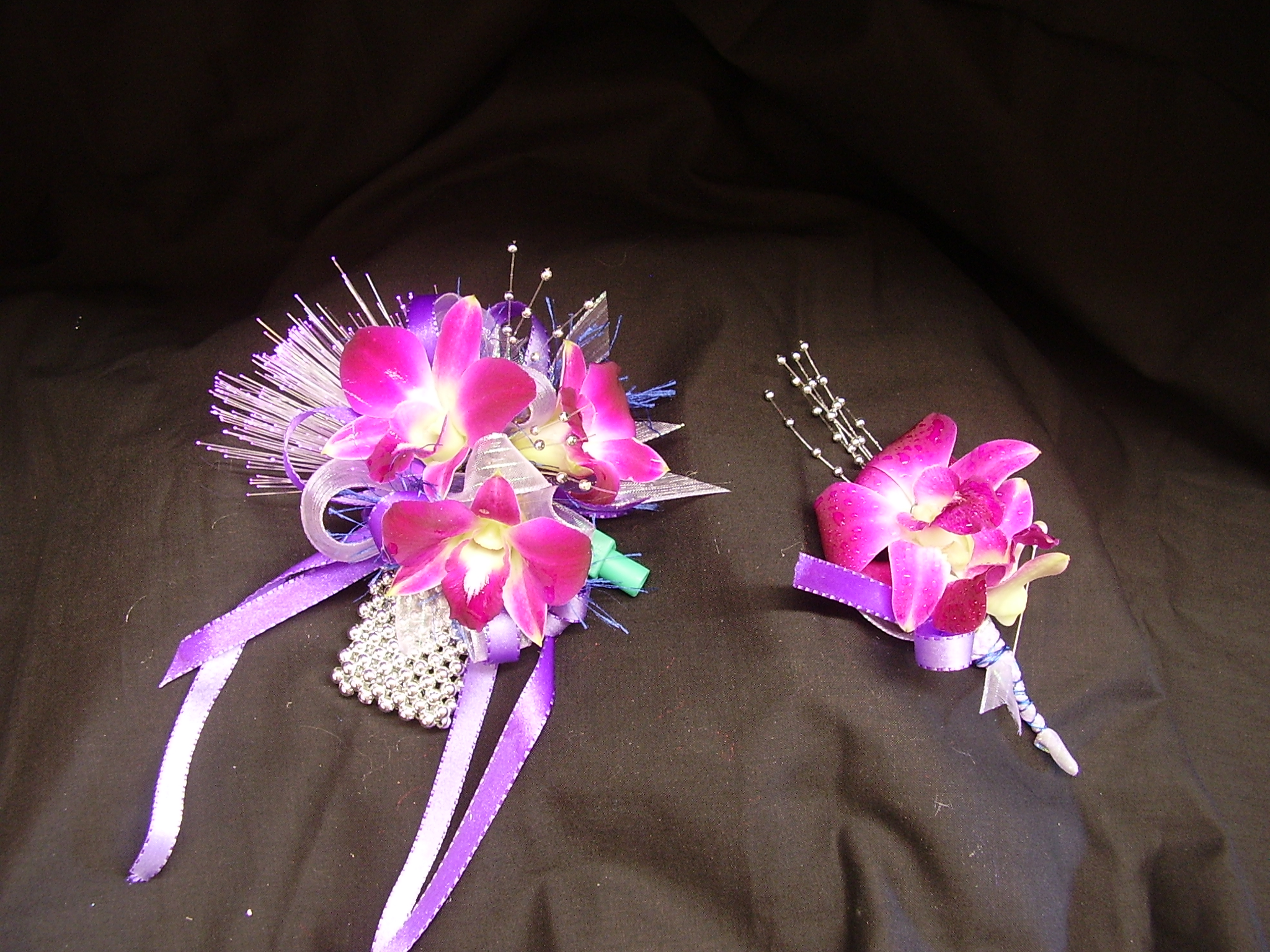 Orchid Prom Corsage