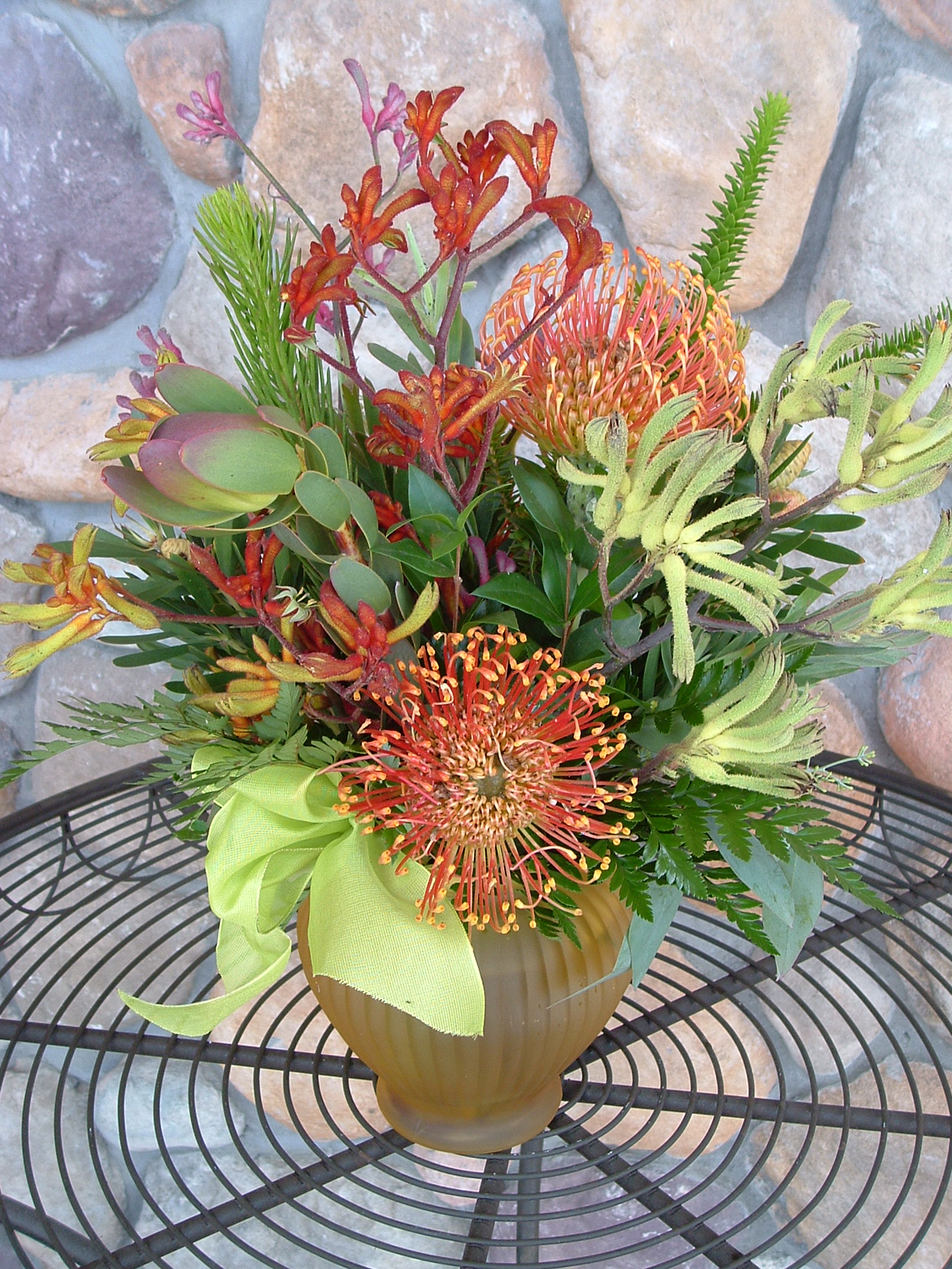 Protea vase