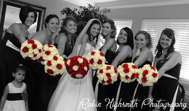 Red and white rose extravaganza