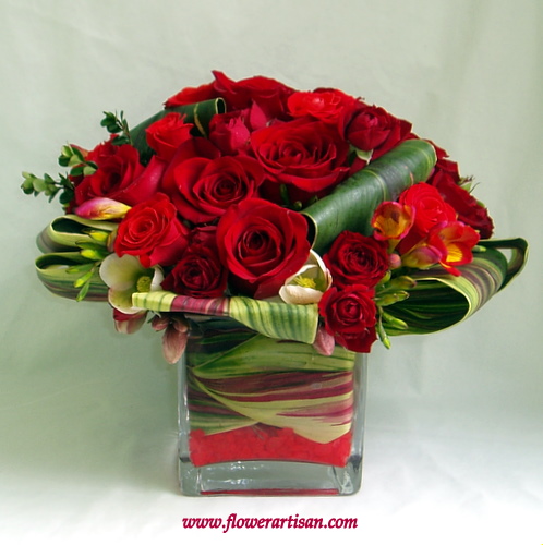 Romantic Red Arrangement