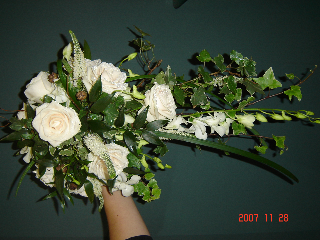 rustic shower bouquet