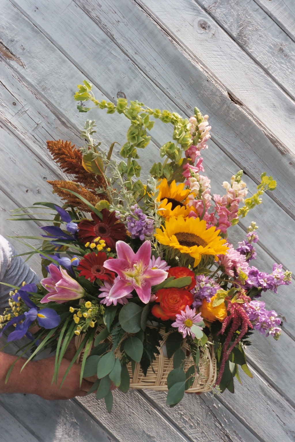 Summer Garden Basket