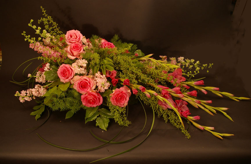 Sympathy floral pieces