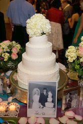 Tuggle Wedding Cake and Flowers