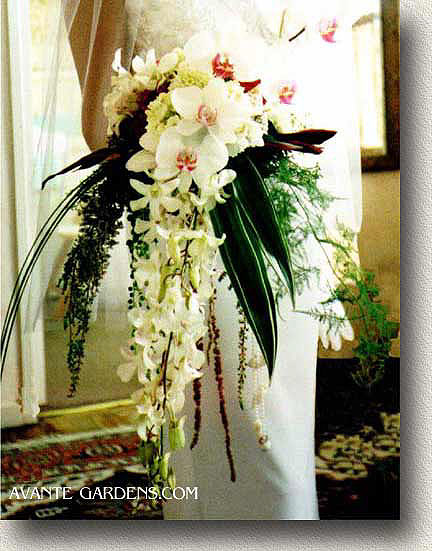 Wedding Bouquet - Contemporary Cascade