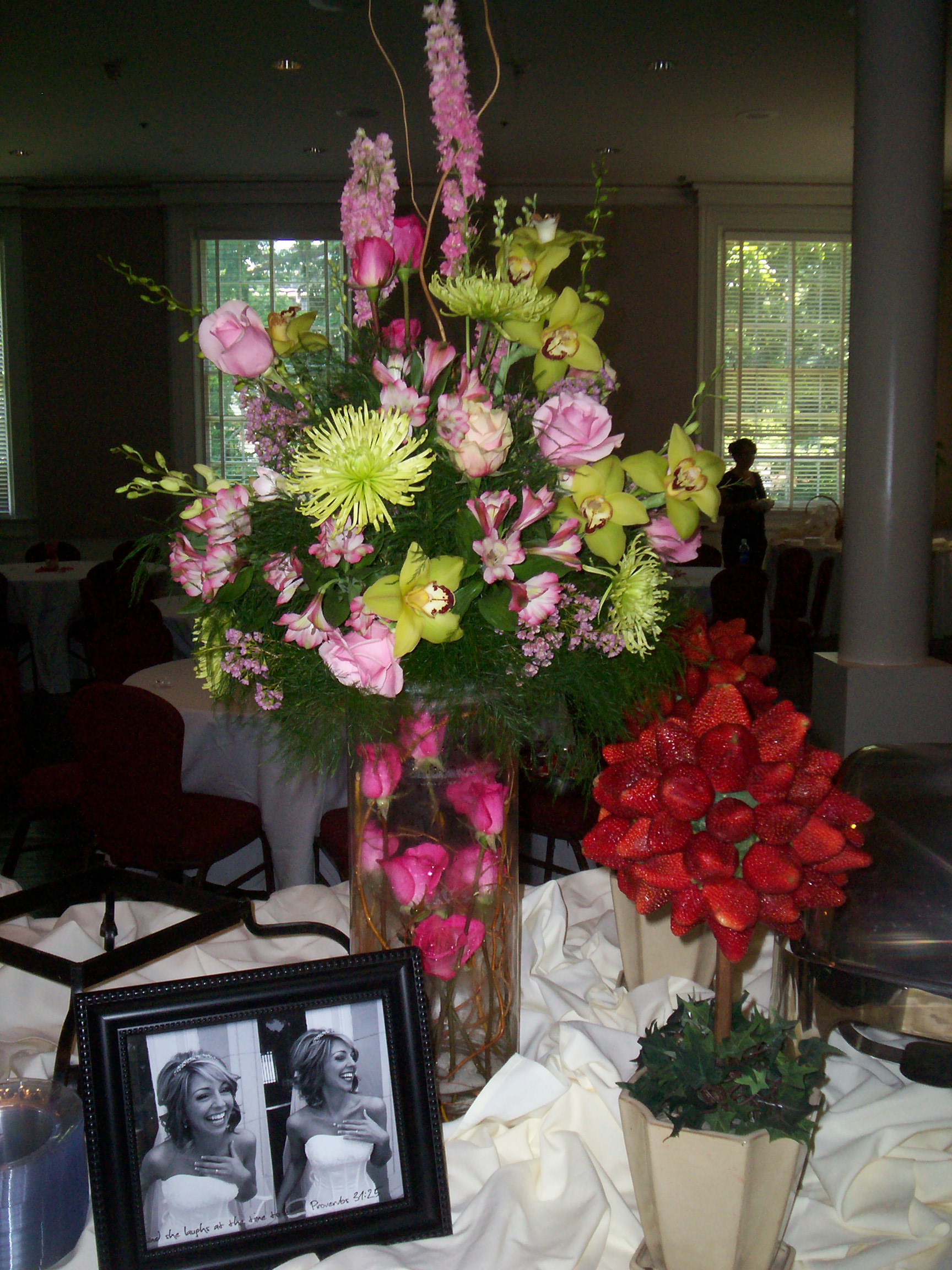 Wedding Buffet Flowers